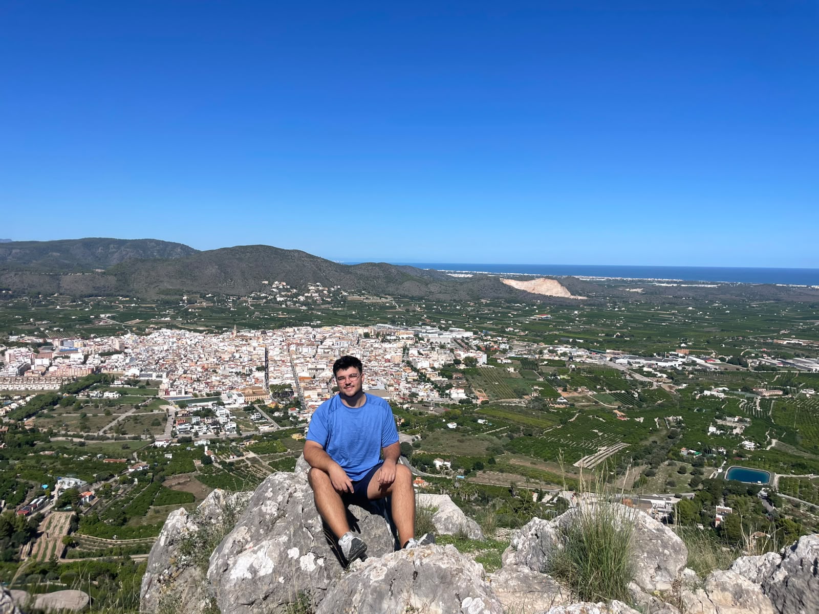Adrián Pérez in the mountains