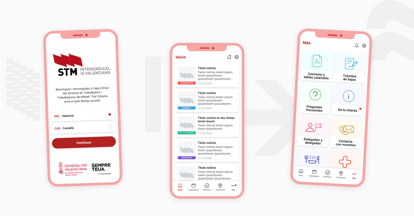 STM Ford mobile application